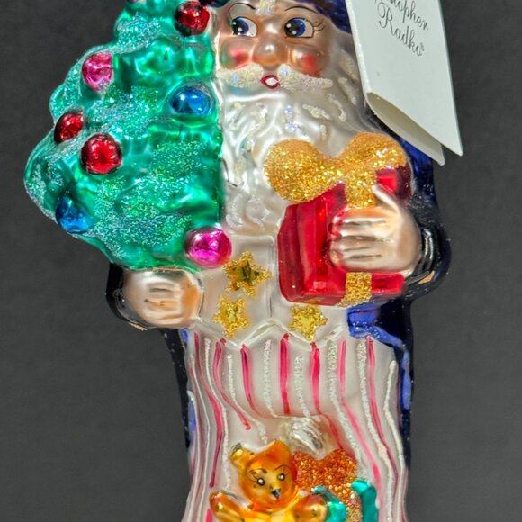 Christopher Radko YANKEE DOODLE DANDEE Ornament 99-004-QVC SANTA - Picture 4 of 6